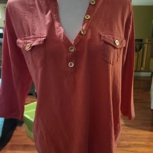 3/4 sleeve blouse